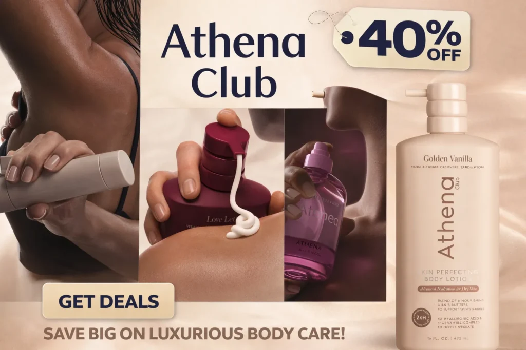 Athena Club Coupon Codes and Deals Overview