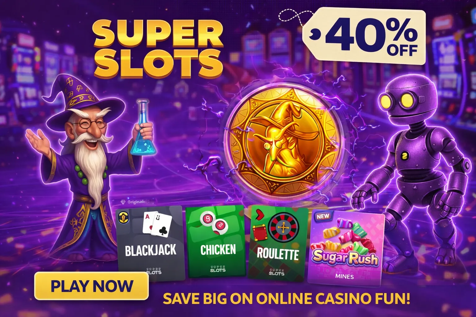 Super Slots Coupon Codes and Deals Overview